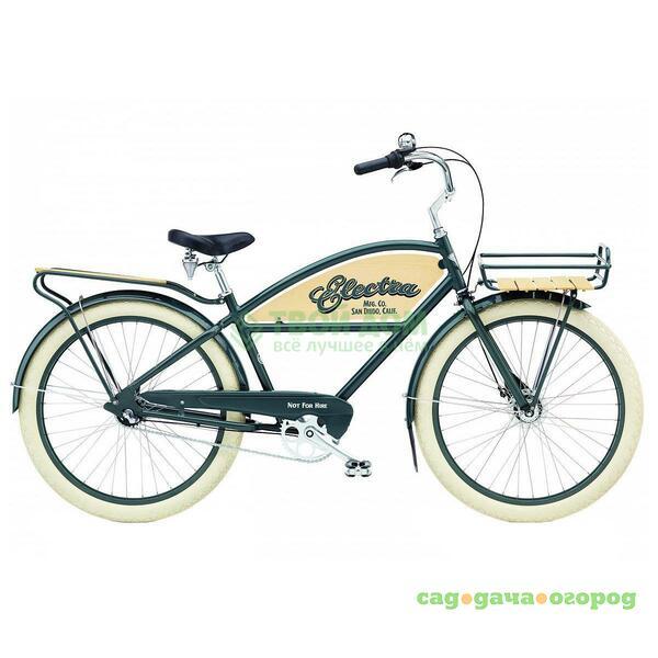 Фото Велосипед Electra Bicycle Cruiser Delivery 3i Chicago Grey (244152)