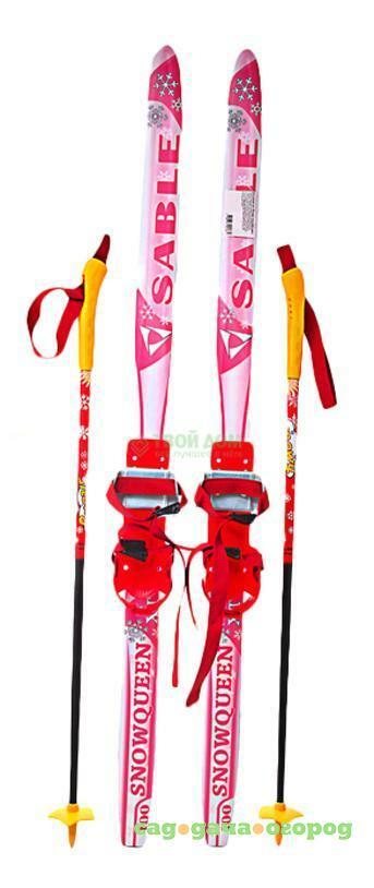Фото Комплект детский:лыжи палки комбин РОС110
