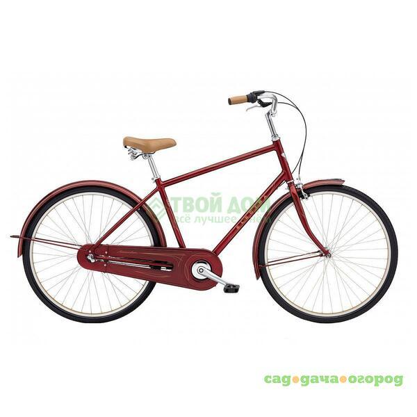 Фото Велосипед Electra Bicycle Amsterdam Original 3i Dark Red Metallic (191064)