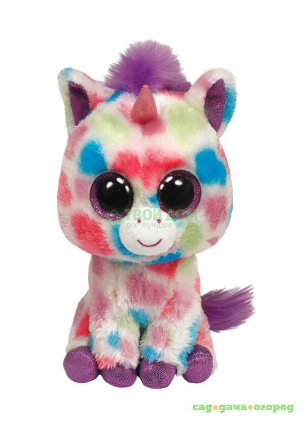 Фото Мягкая игрушка Ty 36982 Beanie Boos Единорог Wishful