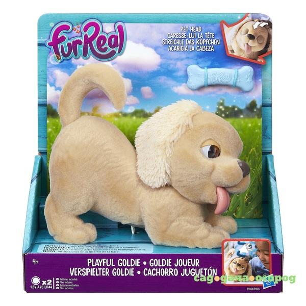 Фото Игрушка Hasbro Furreal Friends ПУШИСТЫЙ ДРУГ ЩЕНОК ГОЛДИ