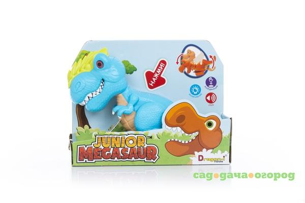 Фото Игрушка Junior Megasaur Динозавр, звук, 3 в асс-те, свет, звук эфф-ты