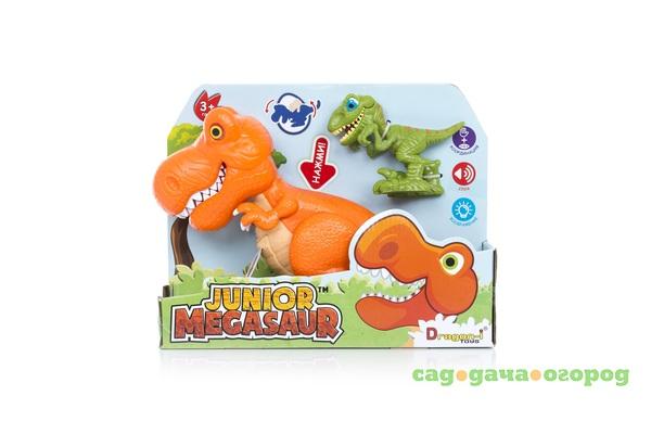 Фото Игрушка Junior Megasaur 2 динозавра,  свет, звук эфф-ты