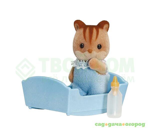 Фото Игровой набор Sylvanian Families Малыш Бельчонок 3409