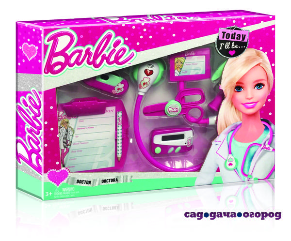 Фото Игровой набор юного доктора Barbie средний