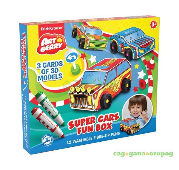 Фото Набор для творчества Erich Krause Artberry super cars fun box 34922