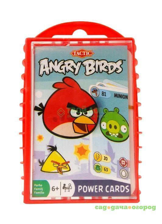 Фото Настольная игра Tactic Игра с карточками Angry Birds