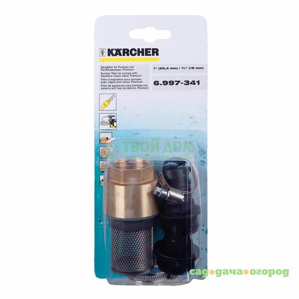 Фото Входной фильтр с обратным клапаном KARCHER  3/4 И 1 (6.997-341.0)