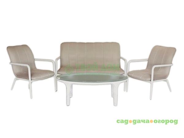 Фото Комплект Domus софа+столик+2 кресла (670544/660492/650514)