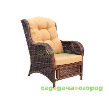 Фото Кресло Cambium Java Brown с подушками (PS-21-300)