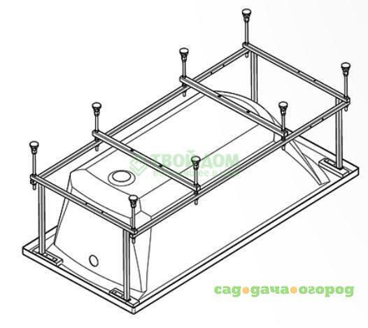 Фото Каркас для ванны Santek 1WH112424