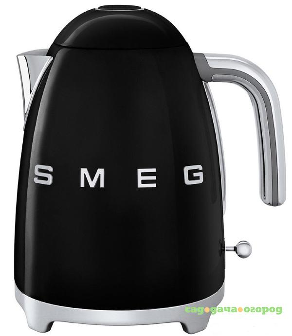 Фото Электрочайник Smeg KLF01BLEU Черный