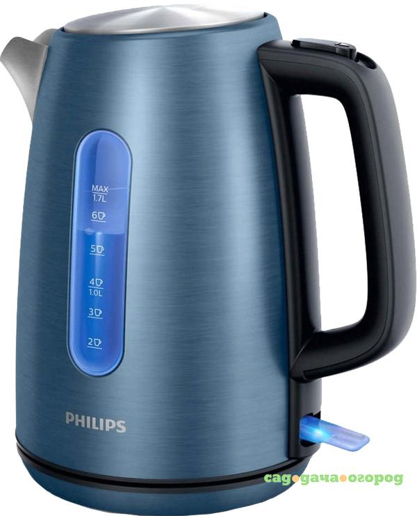 Фото Электрочайник PHILIPS HD 9358/11 Синий