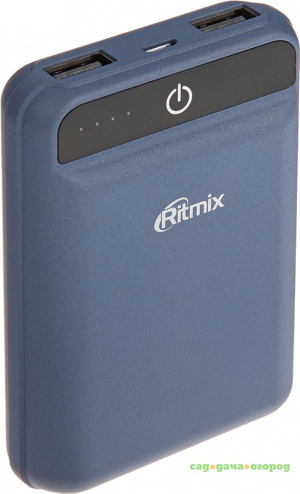 Фото Внешний аккумулятор Ritmix RPB-10003L 10000 mAh Smoky Blue