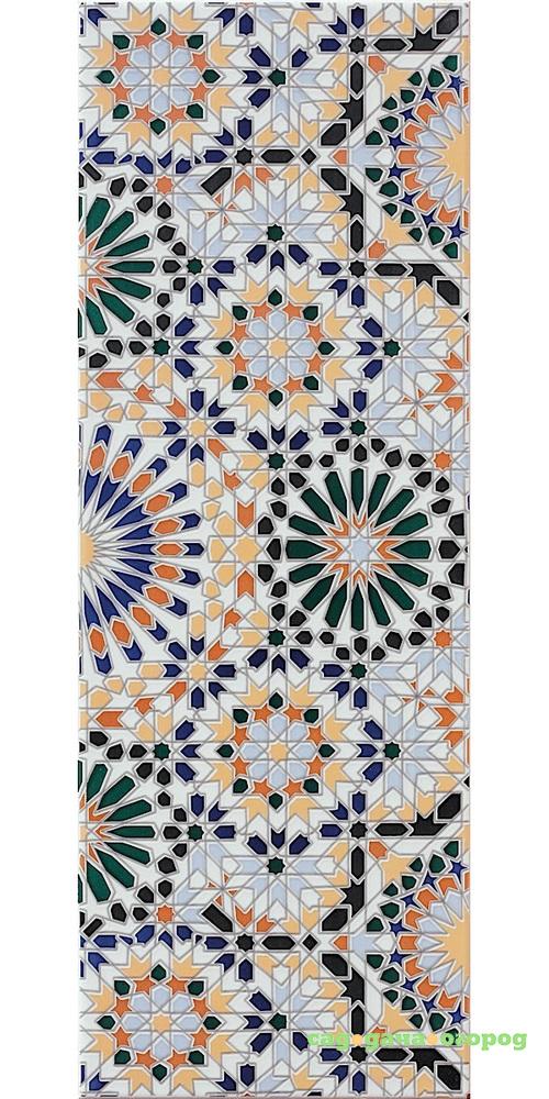Фото Плитка Venus Ceramica Marrakech Decore 25,3x70,6 см