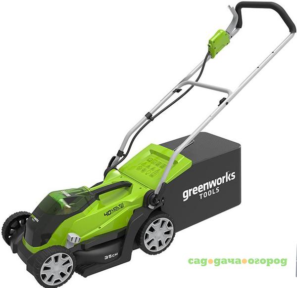 Фото Газонокосилка Greenworks G40LM35