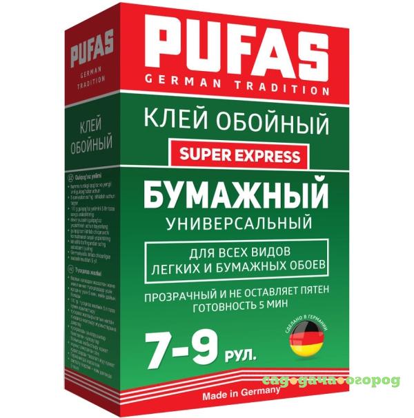 Фото Клей PUFAS GT Бумажный универсальный Super Express 180 г