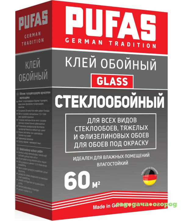 Фото Клей PUFAS GT Glass Стеклообойный 500 г