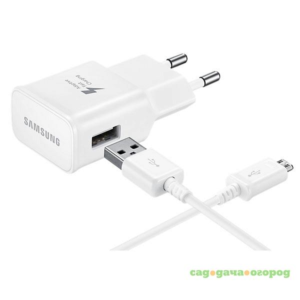 Фото Сетевое зарядное устройство Samsung Fast Charging EP-TA20EWEUGRU White