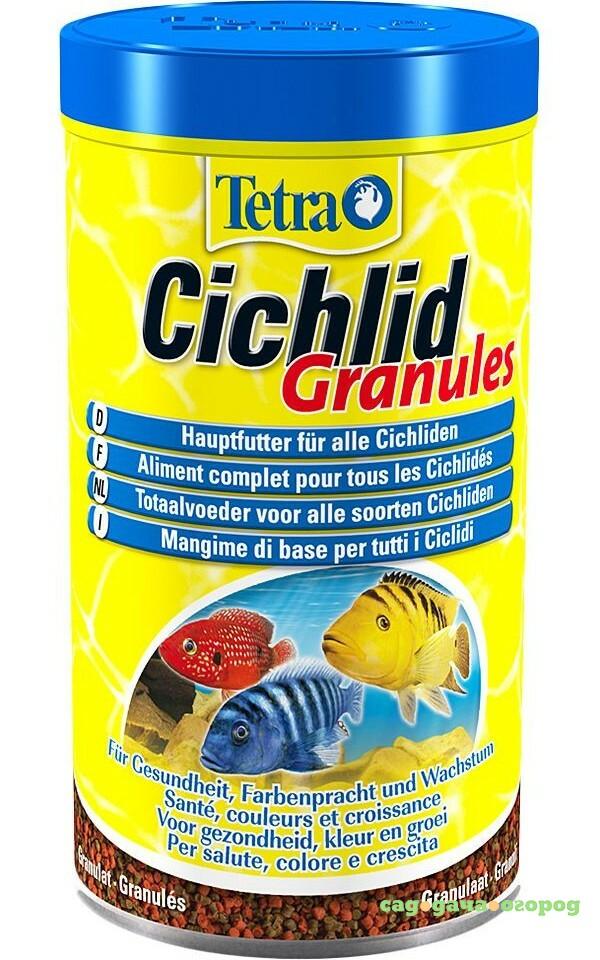 Фото Корм для рыб TETRA Cichlid Granules 500мл