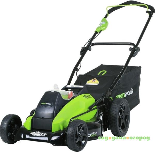 Фото Газонокосилка Greenworks GD40LM45