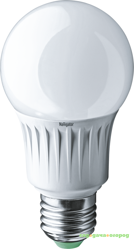 Фото Лампа светодиодная Navigator груша матовая 10Вт цоколь E27 (холодный свет)