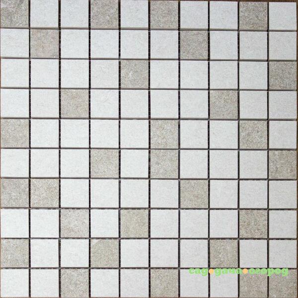 Фото Плитка Baldocer Mosaico Ozone Mix 2 Bone/Taupe 31,5x31,5 см