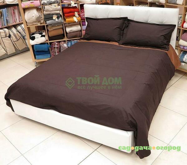 Фото Комплект постельного белья Caleffi Dauble caffe