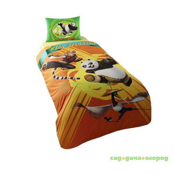 Фото Комплект постельного белья ТАС Ranforce Kung Fu Panda Kick Splosion