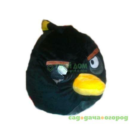 Фото Подушка Noname Подушка angry burds черная 40х40 (319-459)