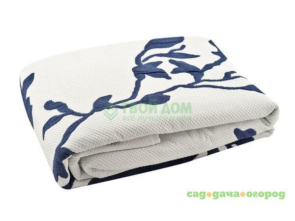 Фото Покрывало Manterol Sandalo 235x270 White-Blue