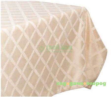 Фото Скатерть Bardwil Лавровый лист 178х366 см Ivory (BRD-7101-744-OBL-IVY)