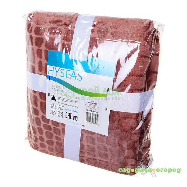 Фото ПЛЕД MICROFIBER 150X200 КОРИЧНЕВЫЙ