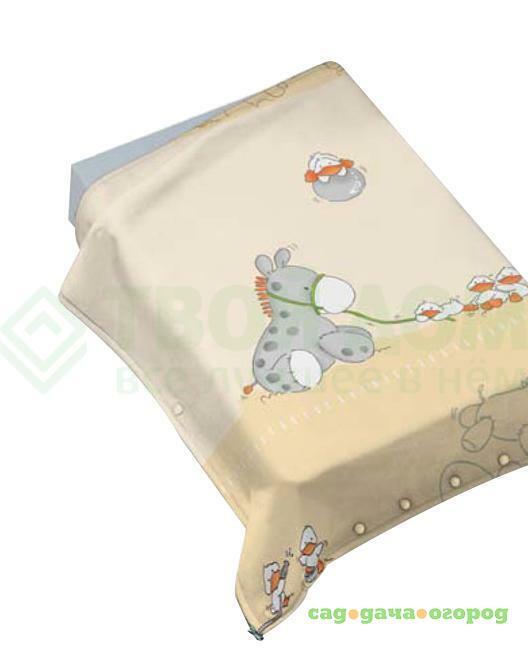 Фото Плед Manterol Sac MT 80x90 White-Brown (900/07)