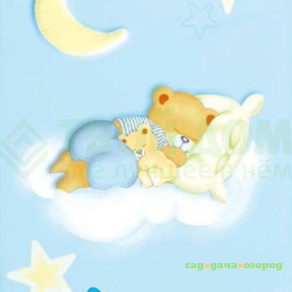 Фото Плед Manterol Baby Alfa 105x135 Blue (853/08)