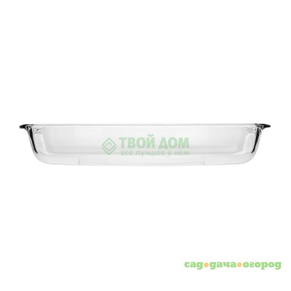 Фото Форма для запекания Pyrex Classic Easy Grip Glass Овальная с ручками 42х30 см (448B000/5146/5646)