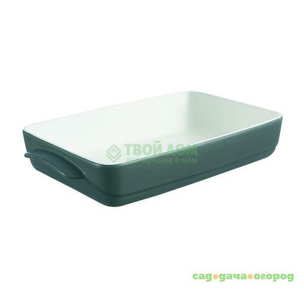 Фото Форма для запекания Pyrex Wave Ceramic grey Прямоугольная 30х20 см (C308B04/5044)