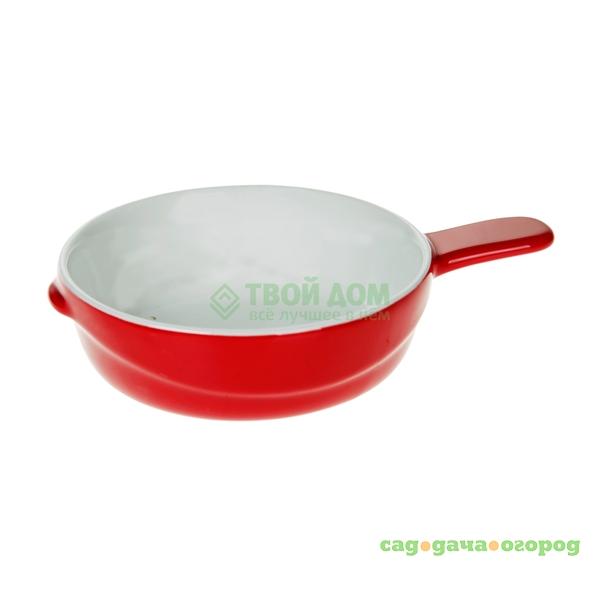 Фото Форма для запекания Pyrex Мини poelon 11cm-0.4l wave red (C319B05/5046)