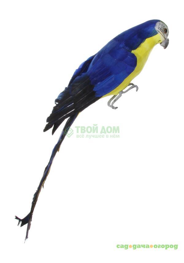 Фото Shi shi Фигура декорат попугай голуб 50см голуб (33897)
