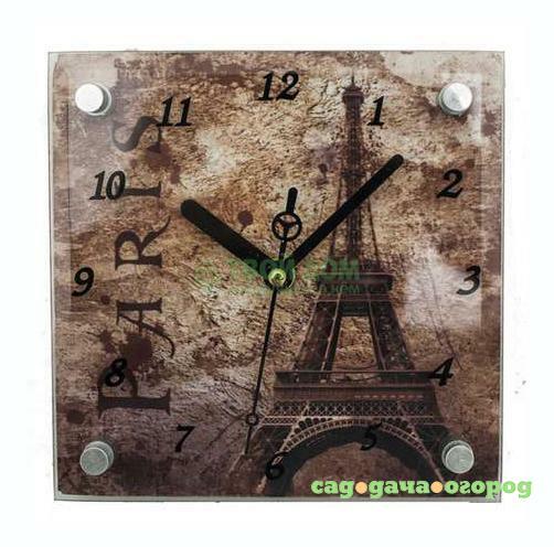 Фото Часы Солта Париж 15х15см стекло (15X15-2)
