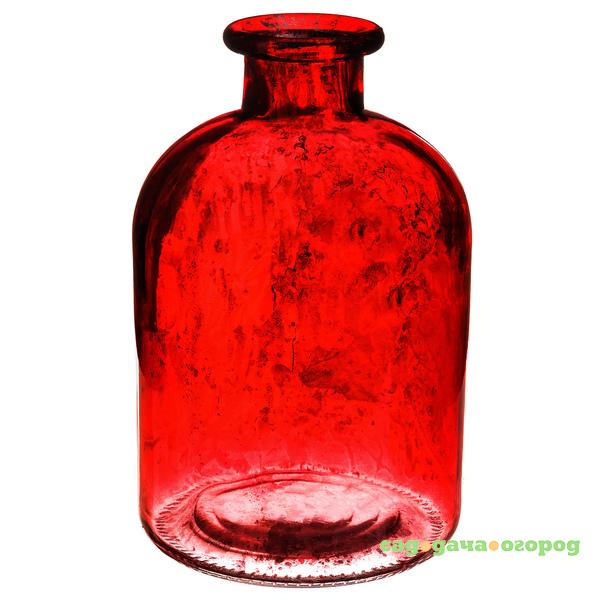 Фото Ваза Hackbijl Glas Bottle Antique 17 см