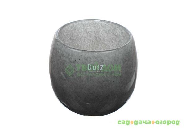 Фото Dutz Ваза д/цветов md1 д16см 14см серый