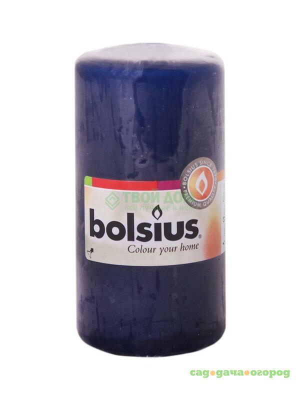 Фото Свеча Bolsius 120/60 синий