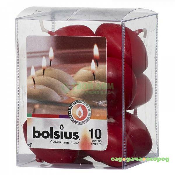 Фото Свечи плавающие Bolsius 10 шт