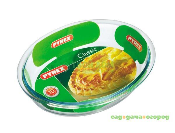 Фото Форма для выпечки Pyrex Форма для пирога овал 0.75l стекло (189B000/5046)