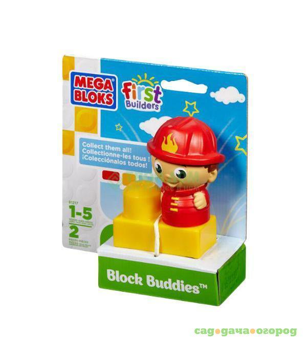 Фото Конструктор Mega Bloks First Builders Друзья Пожарный