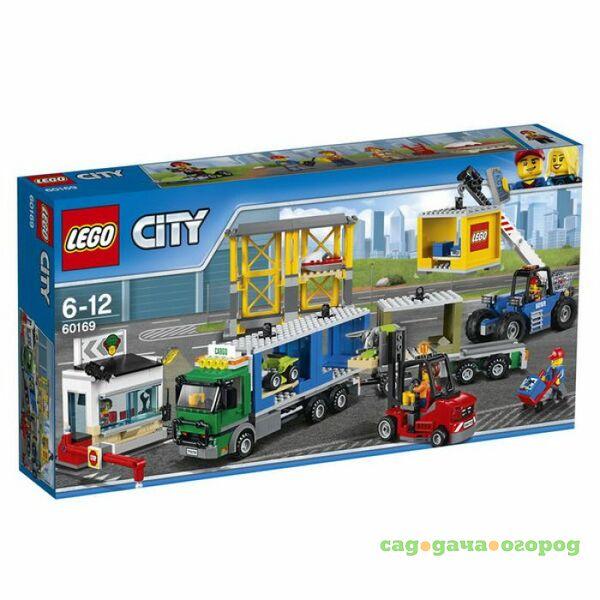 Фото Игрушка Lego город грузовой терминал 60169-L