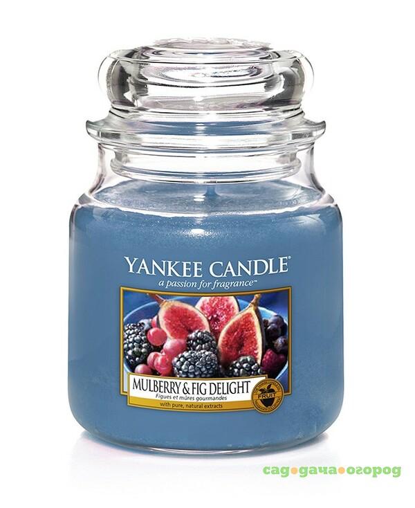 Фото Ароматическая свеча Yankee Candle Ежевика и инжир (1556246E)