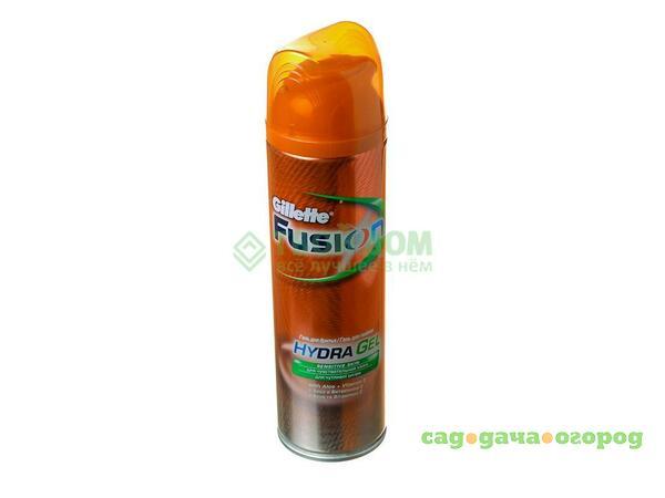 Фото Гель для бритья Gillette Fusion Hydra для чувствительной кожи 200 мл (GIL-75036268)