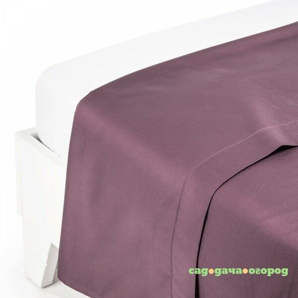 Фото Простыня 260х280 raso t/unito mauve Caleffi